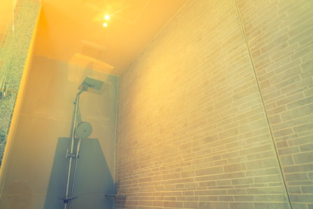 Interior modern of the bathroomの写真素材