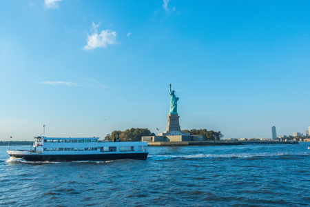 Statue of Liberty, New York City , USAの写真素材