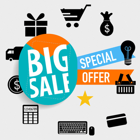 Sale label price tag design. Vector illustration.のイラスト素材