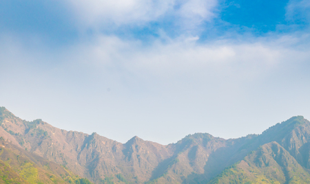Beautiful mountains landscape Kashmir state, Indiaの写真素材