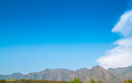 Beautiful mountains landscape Kashmir state, Indiaの写真素材