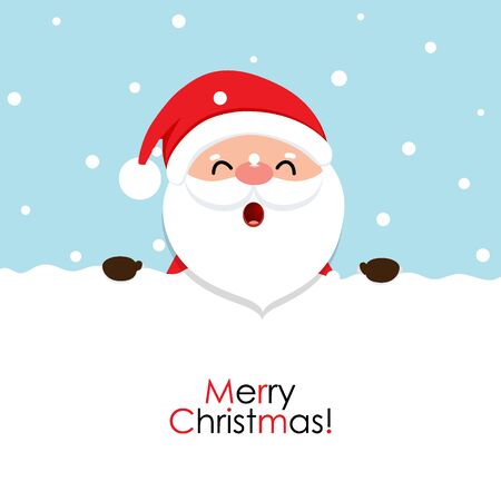 Christmas Greeting Card with Christmas tree, vector illustration.のイラスト素材