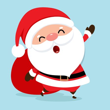 Christmas Greeting Card with Christmas tree, vector illustration.のイラスト素材