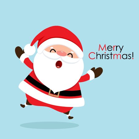 Christmas Greeting Card with Christmas tree, vector illustration.のイラスト素材
