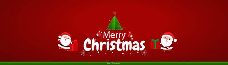 Christmas Greeting Card. Christmas Background with Merry Christmas lettering, vector illustration.のイラスト素材