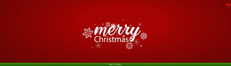 Christmas Greeting Card. Christmas Background with Merry Christmas lettering, vector illustration.のイラスト素材