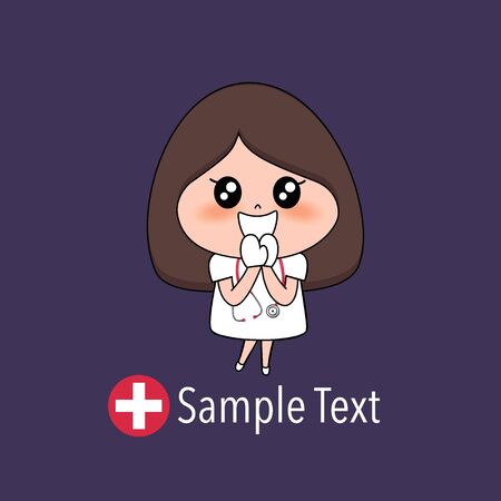 Cartoon character Doctor Design, Medical worker, Medical concept. Vector illustration design.
のイラスト素材