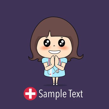 Cartoon character Doctor Design, Medical worker, Medical concept. Vector illustration design.
のイラスト素材
