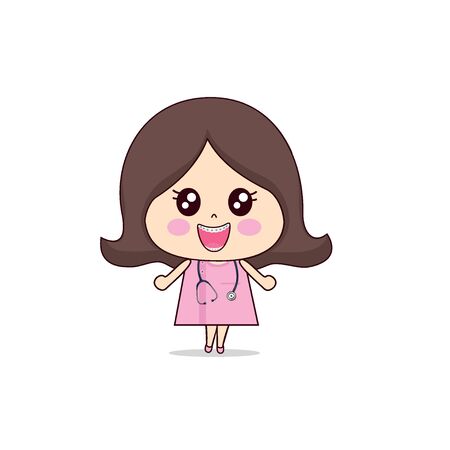 Cartoon character Doctor Design, Medical worker, Medical concept. Vector illustration design.
のイラスト素材