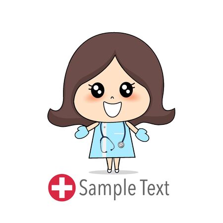Cartoon character Doctor Design, Medical worker, Medical concept. Vector illustration design.
のイラスト素材