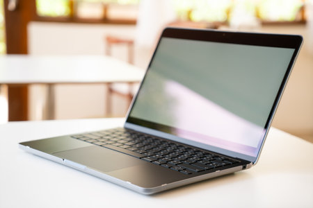 MacBook for professional workの写真素材