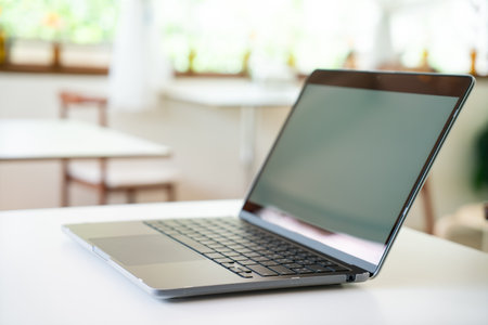 MacBook for professional workの写真素材