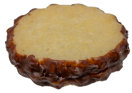 Cookie isolated on a white background.の写真素材