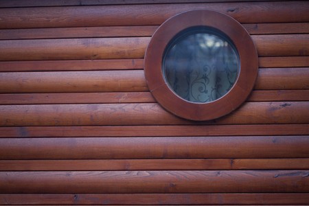 Round windowの写真素材