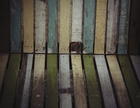 Vintage wooden planks backgroundの写真素材