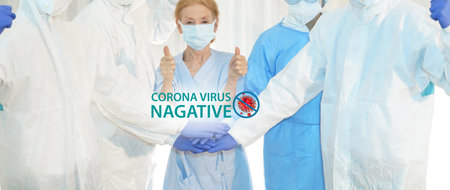 doctor and disease control experts team can handle patients COVID 19, coronavirus patient has...