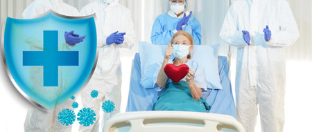 doctor and disease control experts team can handle patients , virus patient has recovered....