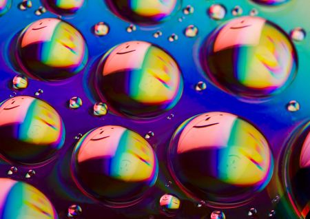 Internet smileの写真素材