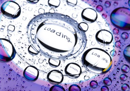Loading...の写真素材