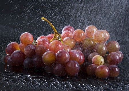 Grape is a green or purple berry that grows in bunches on a vine and that is used for making wine....