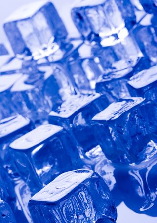Ice cubesの写真素材