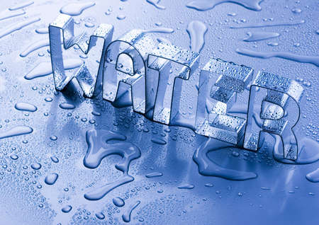 Water dropsの写真素材