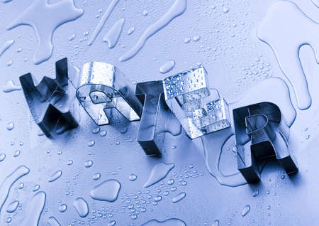 Water dropsの写真素材