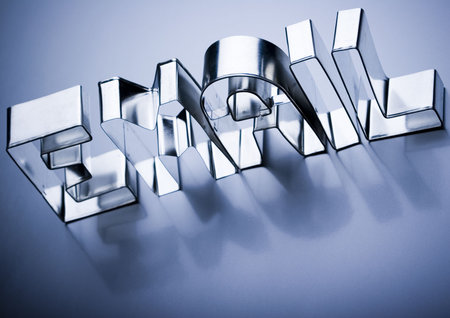 E-mailの写真素材