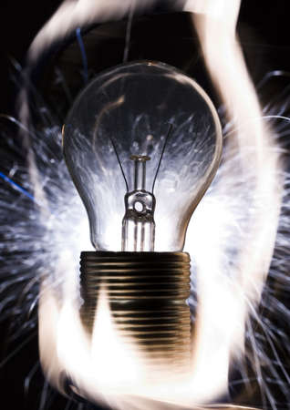 Bulb lightの写真素材