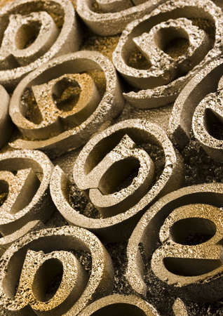 Symbols of internetの写真素材