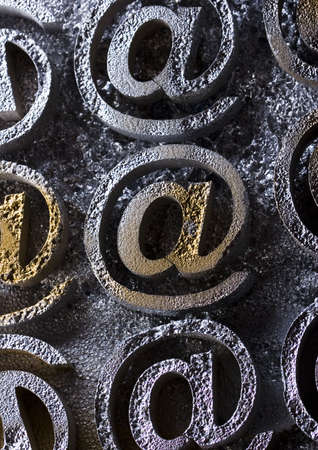 Internet symbolsの写真素材