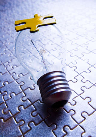 Bulb lightの写真素材