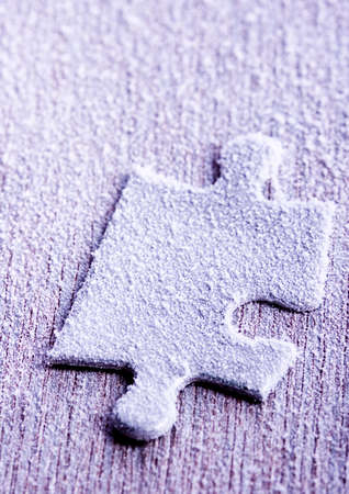 Ice jigsawsの写真素材