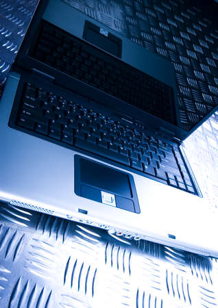 Laptop  backgroundの写真素材