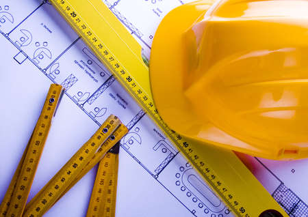 Architectural plans  の写真素材