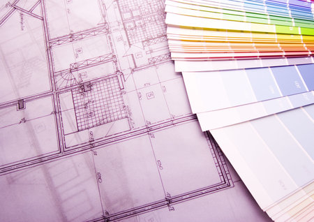 Architecture plan  の写真素材