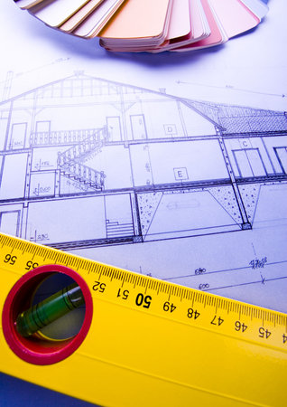 House plan blueprints