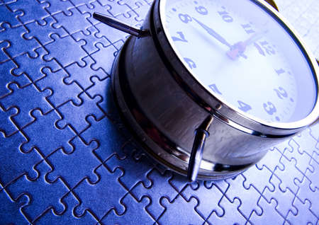 Analog clockの写真素材