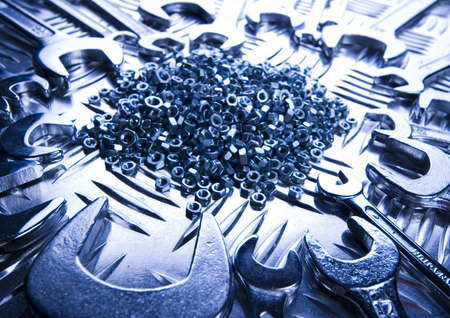 Combination spanners の写真素材