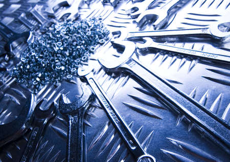 Combination spanners の写真素材