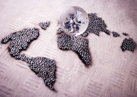 World mapの写真素材