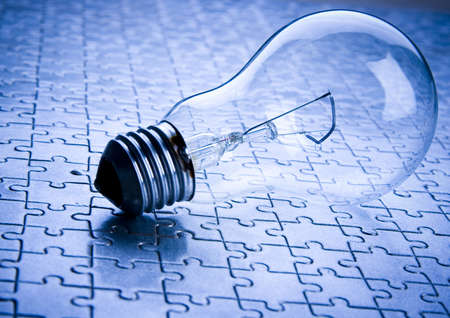 Bulb lightの写真素材