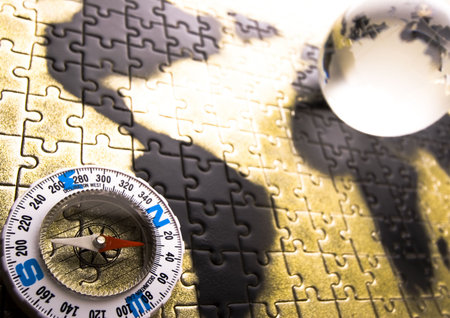 Plan of the world の写真素材