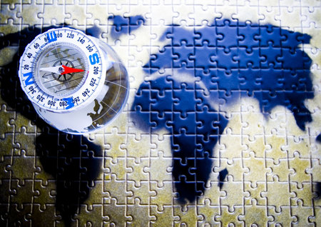 East-West  の写真素材