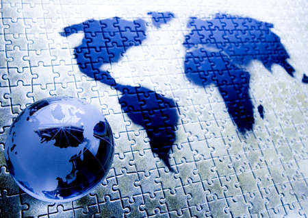 Map of the world の写真素材