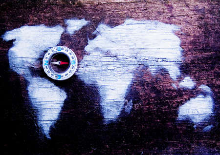 Plan of the world の写真素材