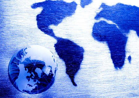 Plan of the world の写真素材