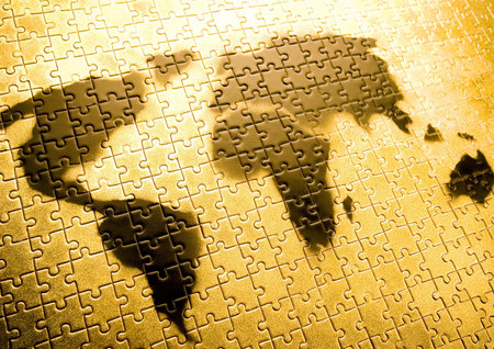 Map of the worldの写真素材