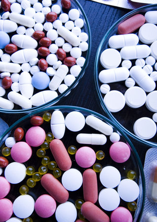 Medicines collectionの写真素材