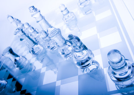 Glass chess   